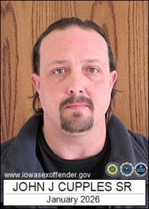 John Joseph Cupples Sr a registered Sex Offender of Iowa