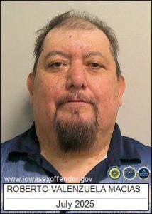 Roberto Valenzuela Macias a registered Sex Offender of Iowa