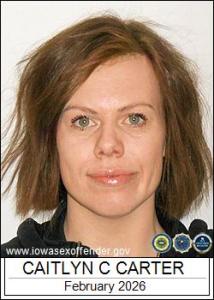 Caitlyn Caroline Carter a registered Sex Offender of Iowa