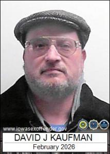 David Jay Kaufman a registered Sex Offender of Iowa