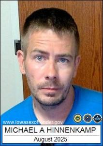Michael Andrew Hinnenkamp a registered Sex Offender of Iowa