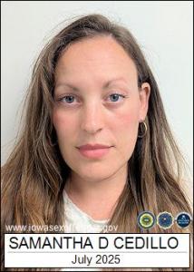 Samantha Debra Cedillo a registered Sex Offender of Iowa
