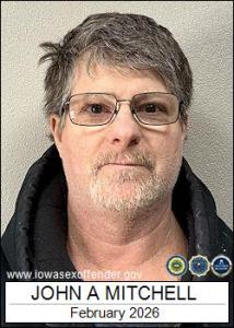John Albert Mitchell a registered Sex Offender of Iowa