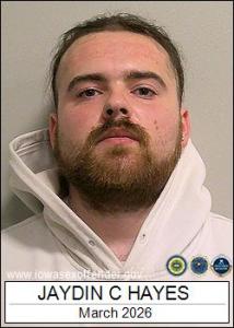 Jaydin Christopher Clay Hayes a registered Sex Offender of Iowa