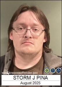 Storm Jay Pina a registered Sex Offender of Iowa