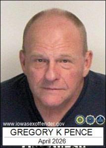 Gregory Keith Pence a registered Sex Offender of Iowa