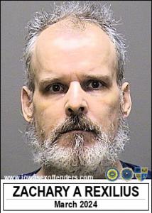 Zachary Arthur Rexilius a registered Sex Offender of Iowa