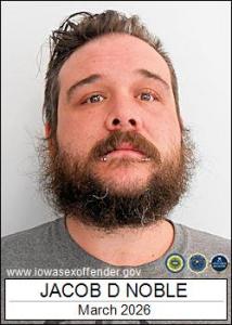 Jacob Dean Noble a registered Sex Offender of Iowa