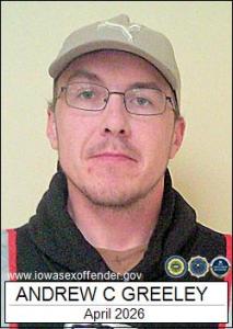 Andrew Cade Greeley a registered Sex Offender of Iowa