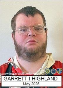 Garrett Ian Highland a registered Sex Offender of Iowa
