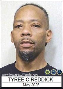 Tyree Cholen Reddick a registered Sex Offender of Iowa