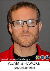 Adam Benjamin Haacke a registered Sex Offender of Iowa