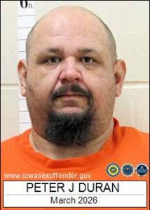 Peter James Duran a registered Sex Offender of Iowa