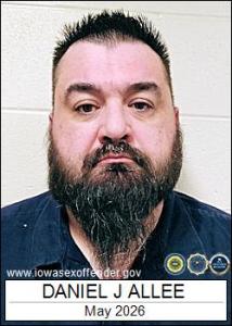 Daniel Joseph Allee a registered Sex Offender of Iowa