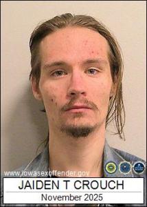 Jaiden Timothy Crouch a registered Sex Offender of Iowa