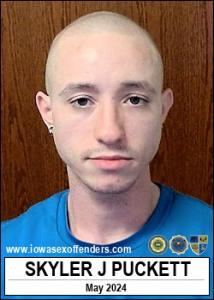 Skyler Joel Puckett a registered Sex Offender of Illinois