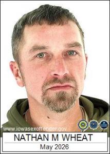 Nathan Michael Wheat a registered Sex Offender of Iowa