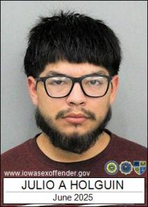 Julio Alfredo Holguin a registered Sex Offender of Iowa