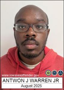 Antwon Javon Warren Jr a registered Sex Offender of Iowa