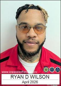 Ryan Dcarre Wilson a registered Sex Offender of Nebraska