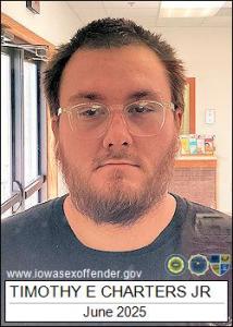 Timothy Eugene Charters Jr a registered Sex Offender of Iowa