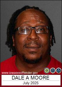 Dale Antwane Moore a registered Sex Offender of Iowa