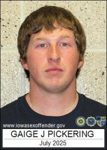 Gaige Jeffery Pickering a registered Sex Offender of Iowa