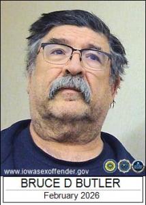 Bruce Duane Butler a registered Sex Offender of Iowa