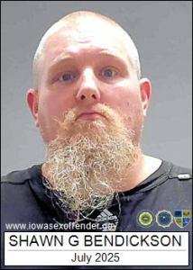 Shawn Greggory Bendickson a registered Sex Offender of Iowa