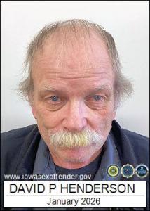 David Paul Henderson a registered Sex Offender of Iowa