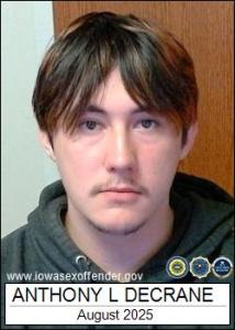 Anthony Lee Decrane a registered Sex Offender of Iowa