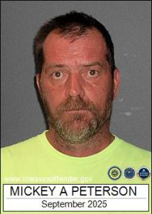 Mickey Alan Peterson a registered Sex Offender of Iowa