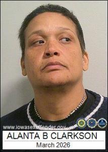 Alanta Bliss Clarkson a registered Sex Offender of Iowa