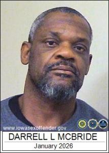 Darrell Lee Mcbride a registered Sex Offender of Iowa