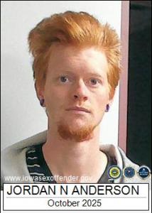Jordan Neil Anderson a registered Sex Offender of Iowa