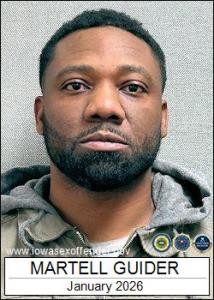 Martell Guider a registered Sex Offender of Iowa