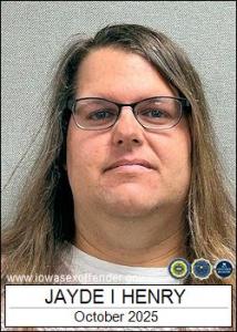 Jayde Imanii Nikole Henry a registered Sex Offender of Iowa