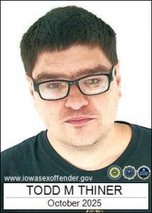 Todd Michael Thiner a registered Sex Offender of Iowa