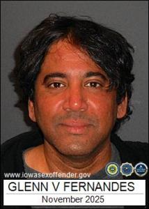 Glenn Vivian Fernandes a registered Sex Offender of Iowa