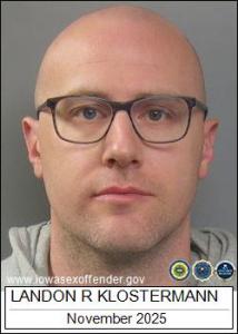 Landon Robert Klostermann a registered Sex Offender of Iowa