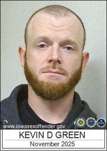 Kevin Dean Green a registered Sex Offender of Iowa
