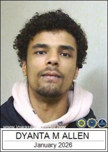 Dyanta Michael Allen a registered Sex Offender of Iowa