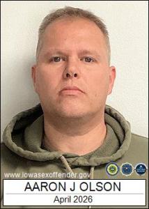 Aaron James Olson a registered Sex Offender of Iowa