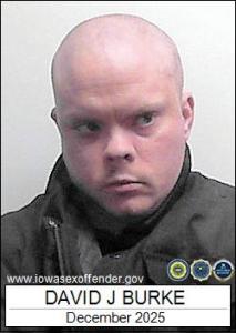 David Justin Burke a registered Sex Offender of Iowa