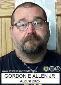 Gordon Eugene Allen Jr a registered Sex Offender of Iowa