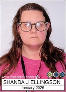 Shanda Jean Ellingson a registered Sex Offender of Iowa