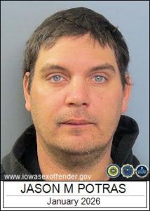 Jason Michael Potras a registered Sex Offender of Iowa