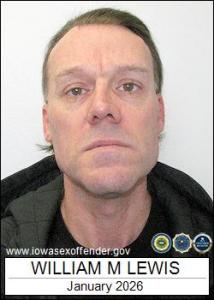 William Michael Lewis a registered Sex Offender of Iowa
