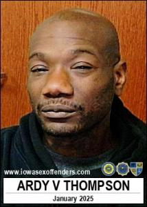 Ardy Vance Thompson a registered Sex Offender of California