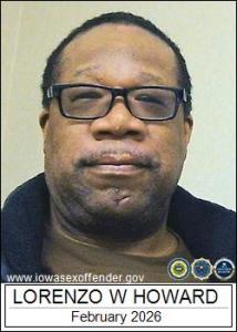 Lorenzo Wayne Howard a registered Sex Offender of Iowa